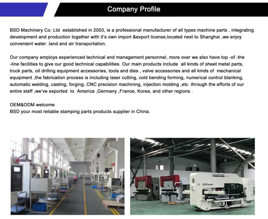 China Supplier Custom Made Aluminum CNC Machine Parts