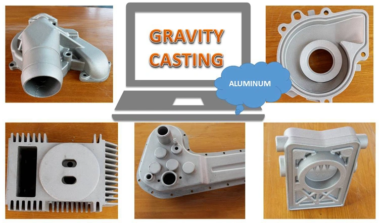 Investment Casting Parts of Al Casting, Aluminum Gravity Die Casting