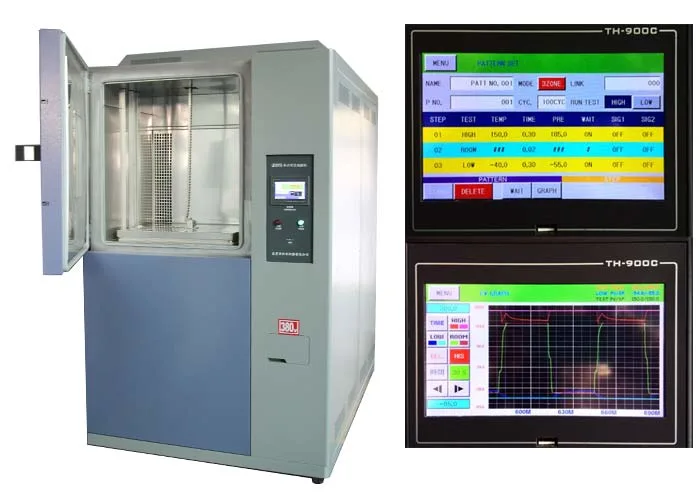 Two-Zone Hot and Cold Thermal Shock Test Chamber