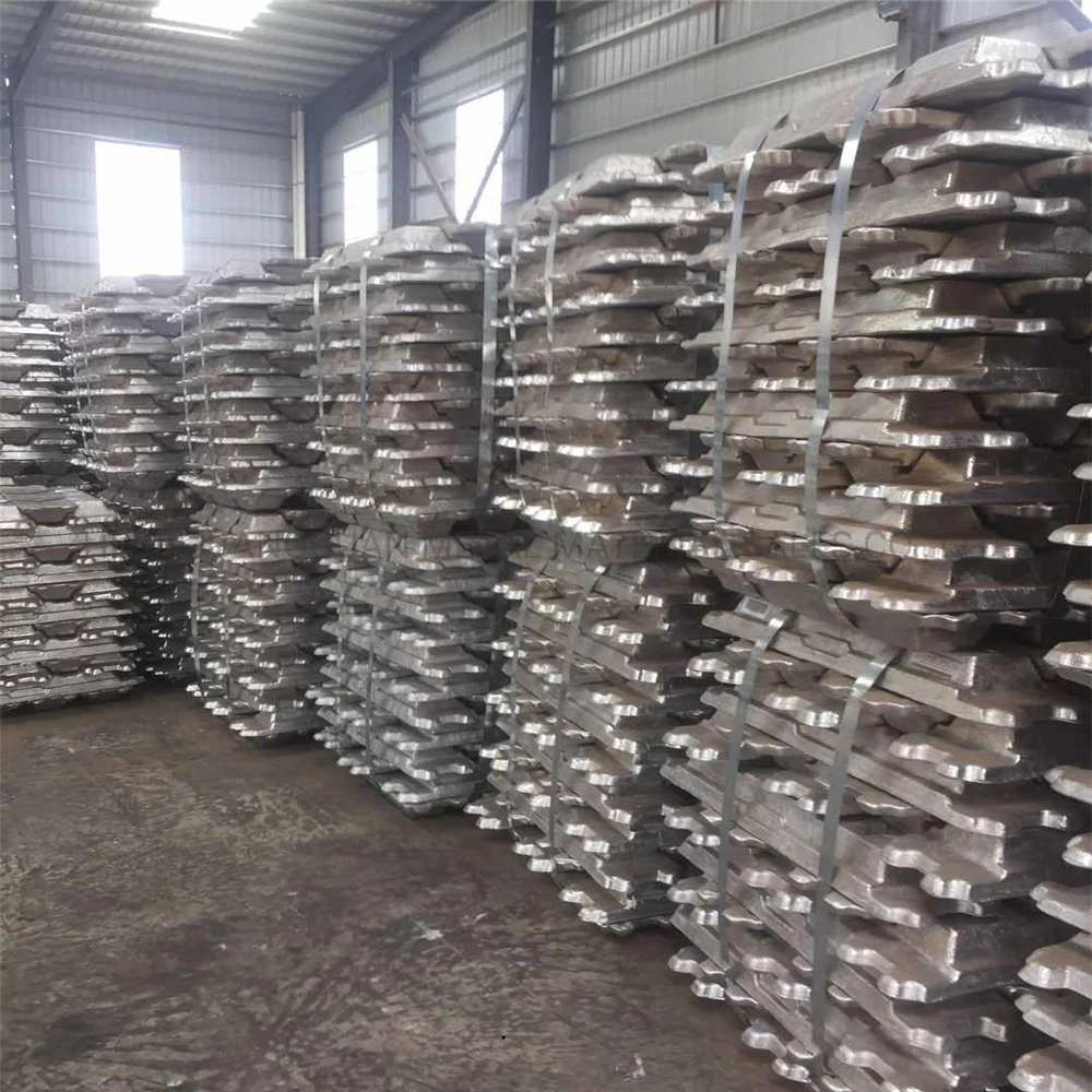 A7 A8 Aluminum Ingot 99.7% Aluminum Zinc Bar A356 Aluminum Alloy Ingot Have Srock in China