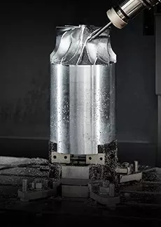 Aluminum Investment Die Casting Low Pressure Impeller