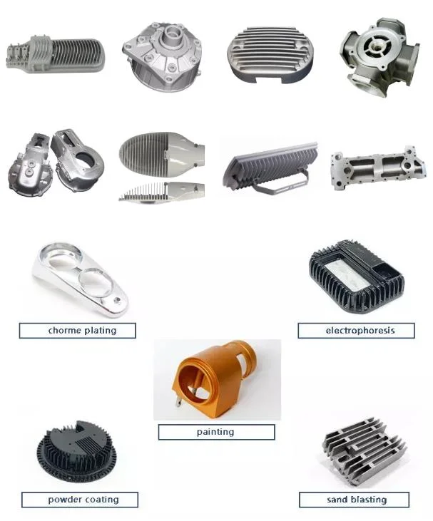 Experienced ADC12 A360 A380 Alloy Cast Aluminum Die Casting Parts