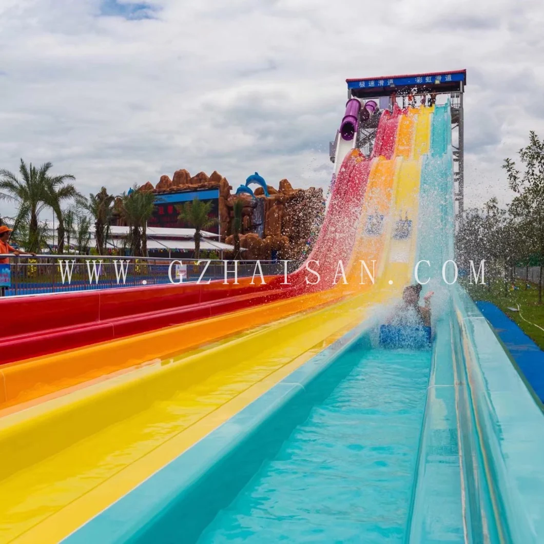 Customized Outdoor Multi Slide by Water Slide Factory and Water Slide Manufacturer