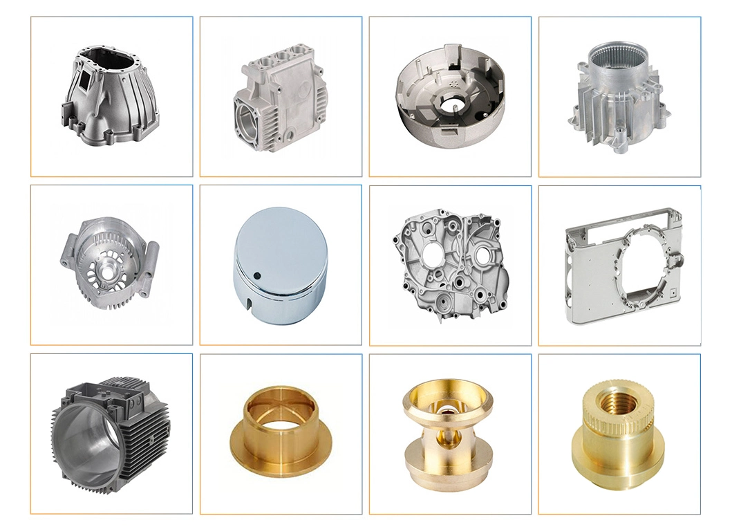 High Quality Aluminum A356, A360, A380, ADC12 Die Casting Parts