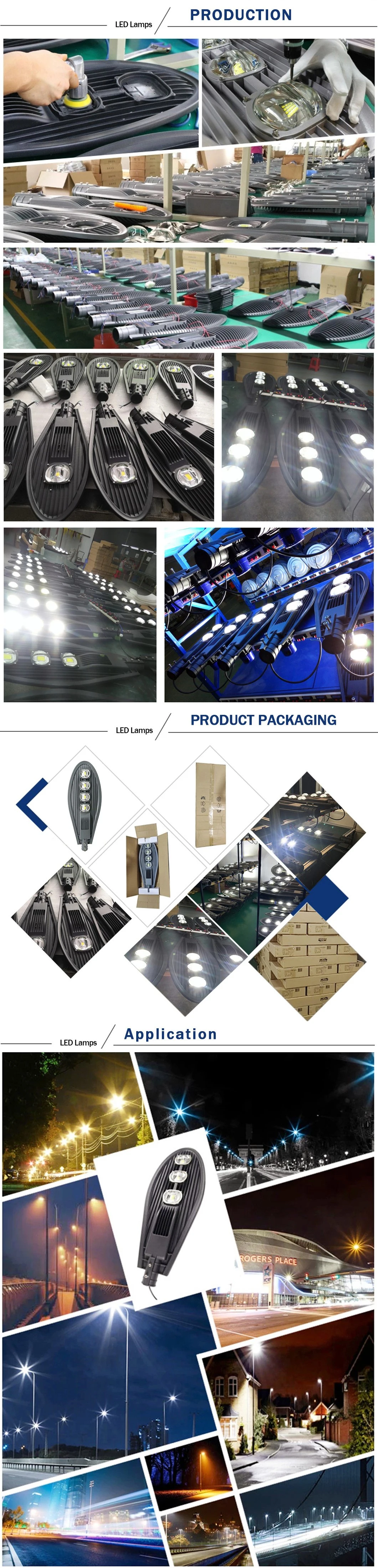 IP65 50W China Manufacturer Price COB Aluminum LED Street Light Housing Outdoor LED Street Light