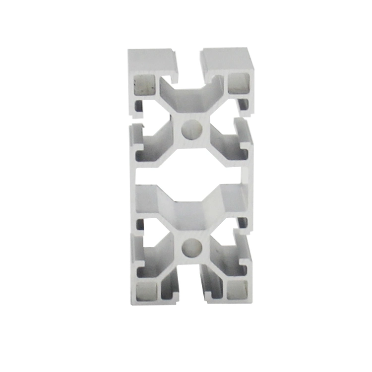 Customised Multifunction Industrial Frame Aluminum Extrusion4080 Profile Silver Anodizing Aluminium Profile