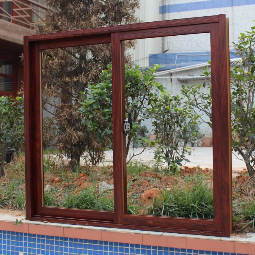 Aluminum Alloy Sliding Door Window with Thermal Break Profile Double Glazed|Types of Sliding Windows