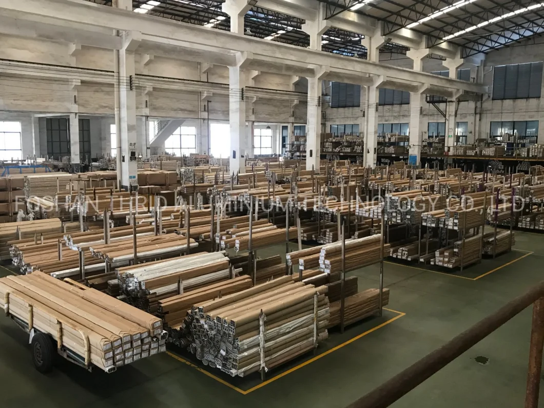 6060-T5 Mill Finished Aluminum Assembly Line, Industrial Aluminium Profile