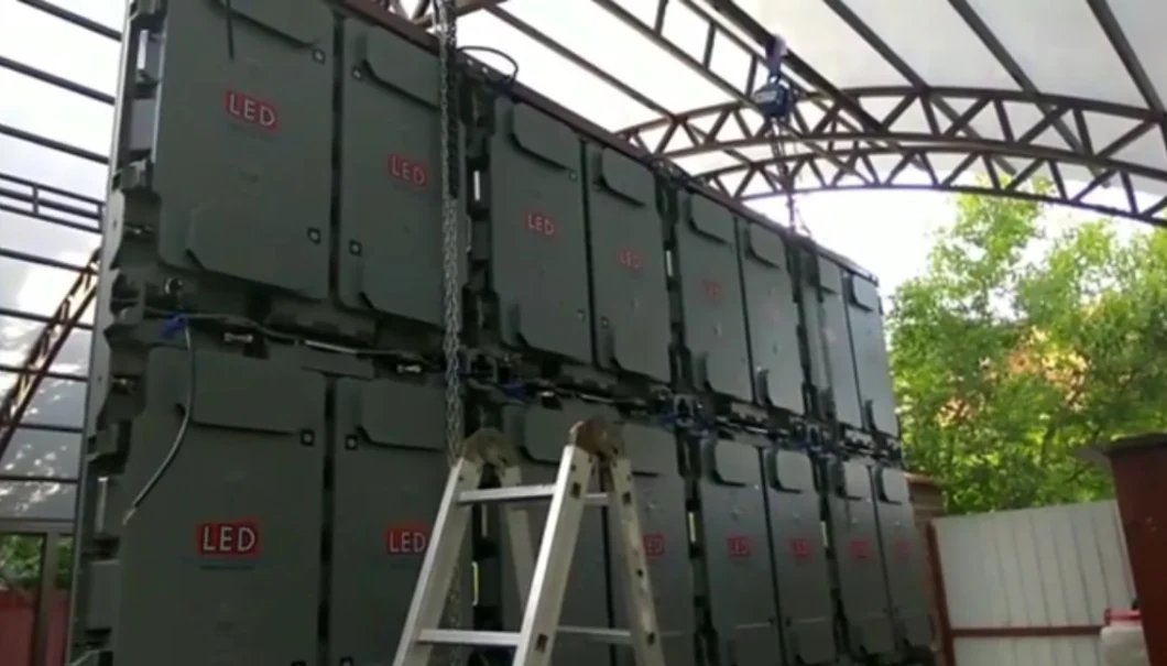 Aluminum Magnesium Alloy Cabinet P10 LED Screen Mg Alloy Stage Rental LED Display