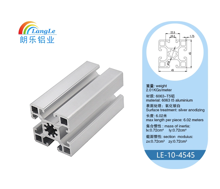 T3-T8 Temper and Is Alloy or Not Assembly Line Aluminum Profile