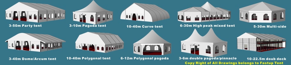 Aluminum Tent Profile Indian Wedding Tent Event Marquee