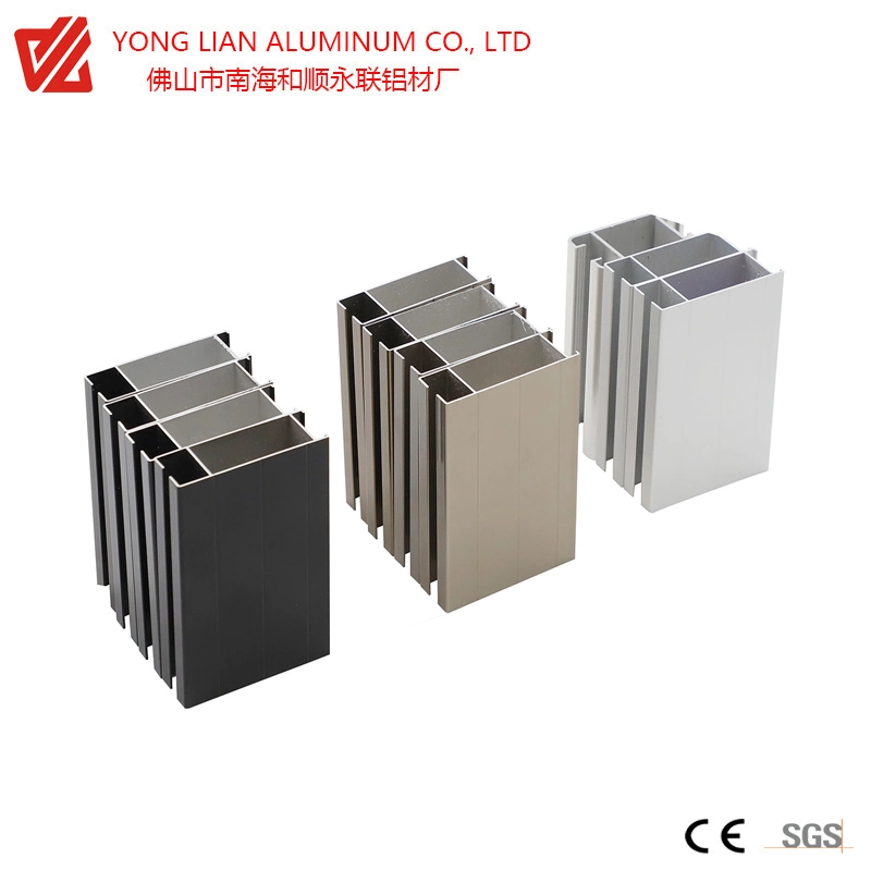 Thermal Break Aluminum Extrusion Profile in Buidling Materials with Anodizing and Powder Coating