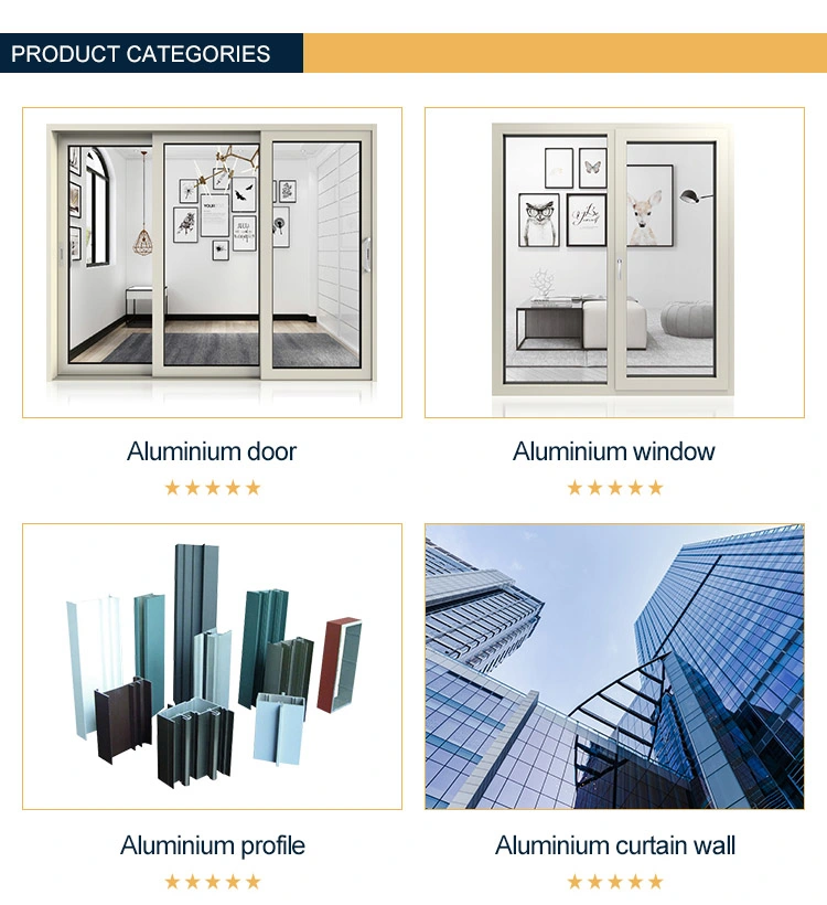 Customized 6063 6060 Aluminum Extrusion Profile for Roller Shutter Doors
