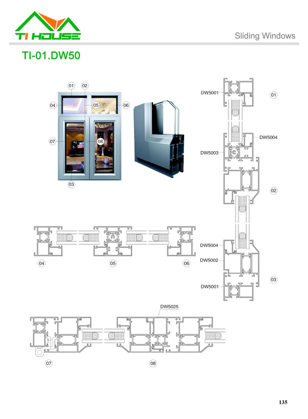 Decoration Aluminum Profile for Kitchen Cabinet Aluminum Profile Frame