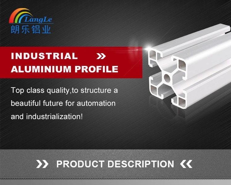 6000 Series Aluminum Extrusion Profile for Industrial Production Line