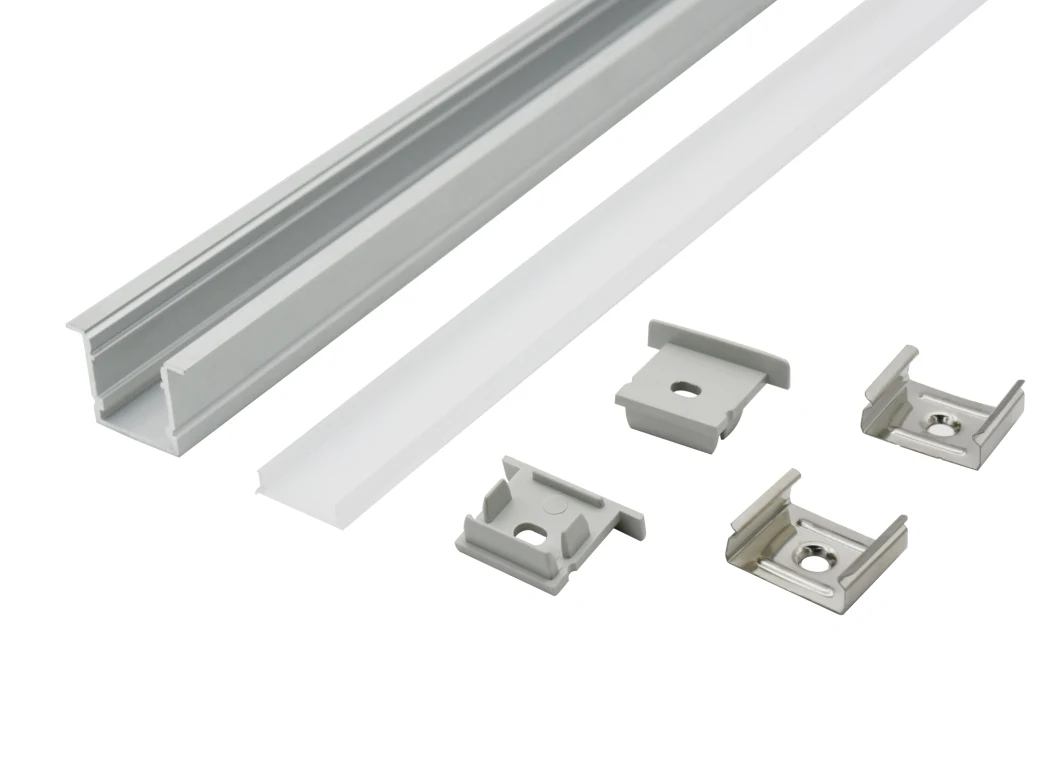 LED Strip Aluminum Channel 20*20mm LED Aluminum Profile Recessed Type
