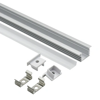 Alu-Tw1612A LED Profile Tile in Wall and Ceiling Aluminum Alloy Extrusion Profile LED Corner Profiles
