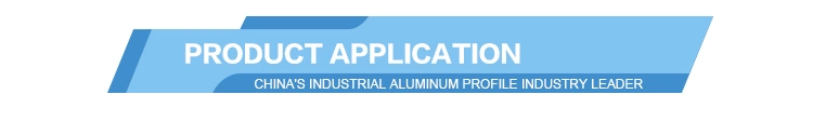 6063/6061 Aluminum Alloy Silver Anodized Aluminium Profile for Workstation/Heat Sink