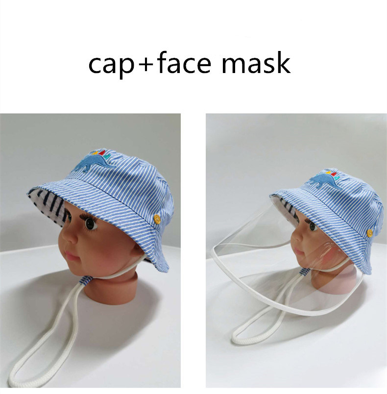 Baby Detachable Protective Bucket Hat