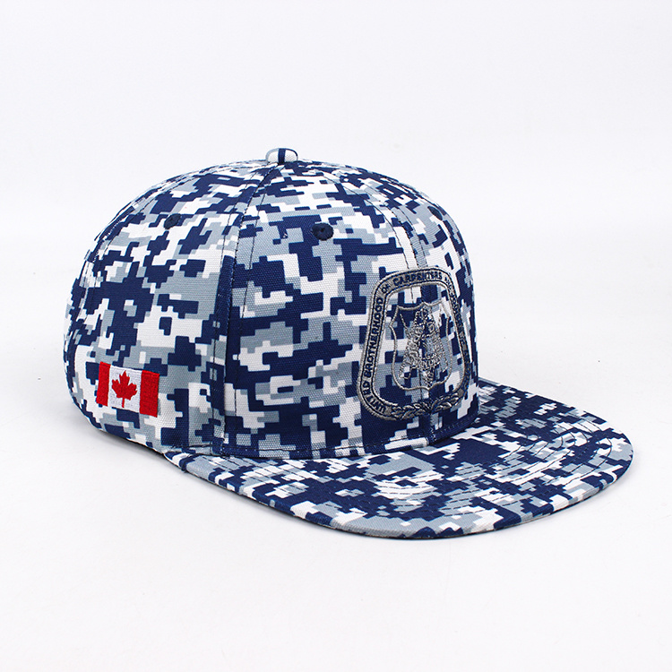 Wholesale Army Colorful Camouflage Cap Camo Snapback Hat