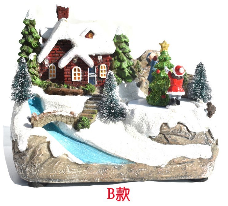 Children's Christmas Gifts, Children's Holiday Gifts, Christmas Snow House, Kids Gift, Light House