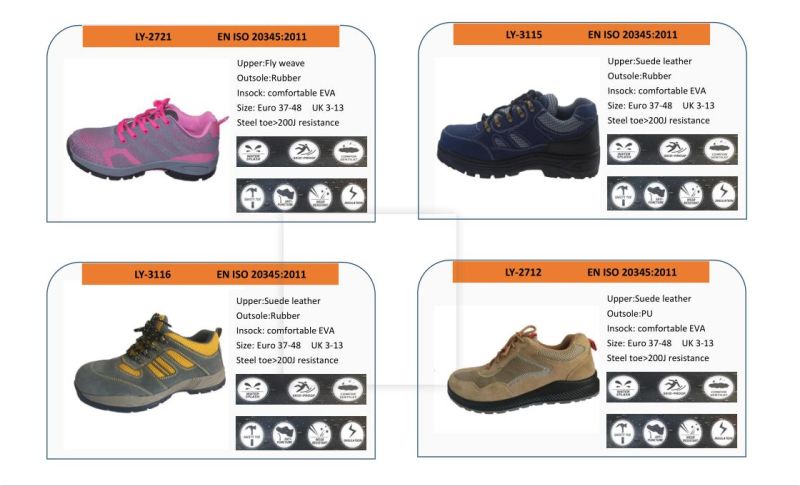 Durable Outdoor Mountain Climbing Wear Strong Puncture Proof Safety Shoes