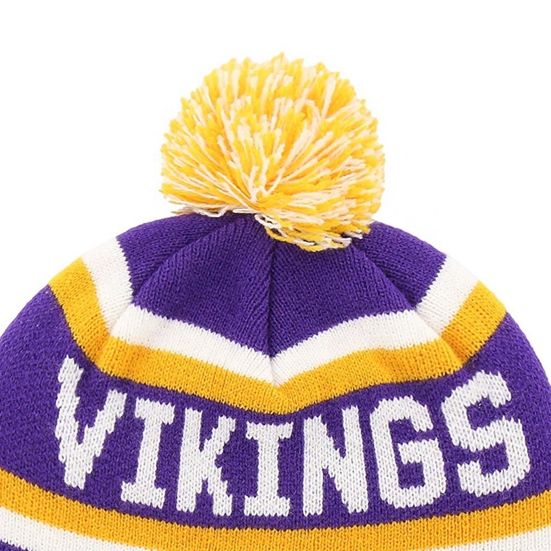 Custom Knitted Winter Beanie Hat with Logo