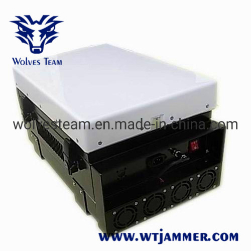 Military Waterproof Outdoor 600W High Power WiFi GPS RF Signal Drone Jammer up to 1500m