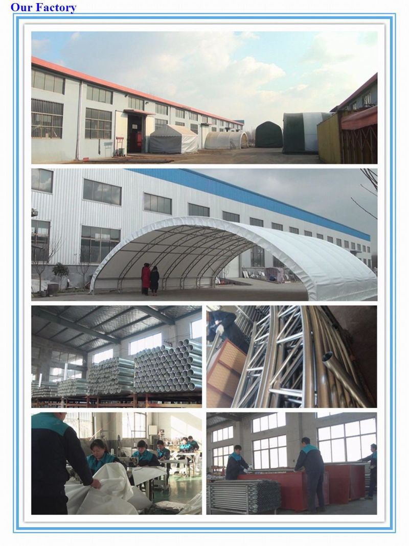 Super Large Industrial Shelter with White PVC Tarpaulin (TSU-49115)