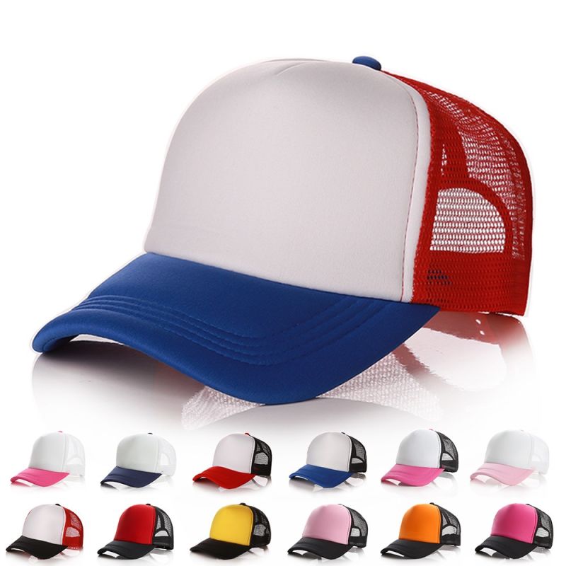 Wholesale Printing Logo Custom Hat Summer Baseball Cap Net Hat Advertising Cap