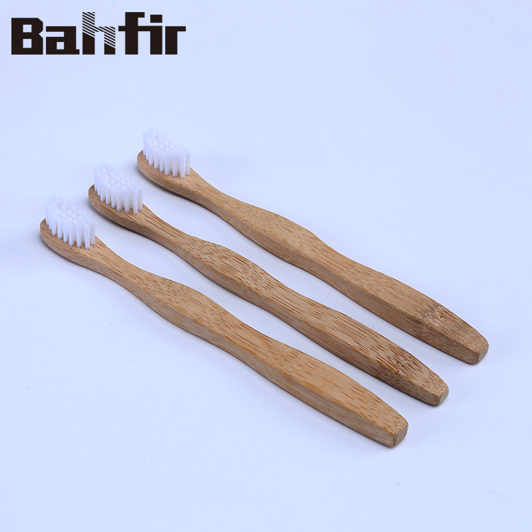 Wholesale Environmental Nylon and DuPont Soft Bristles Bamboo Toothbrush for Kids