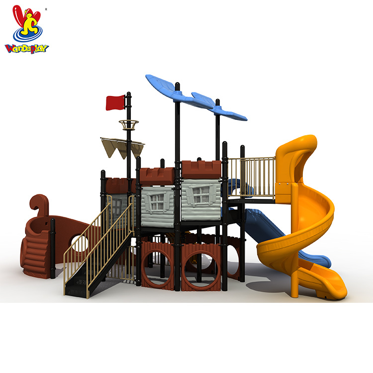 Factory Supply Outdoor Amusement Playground Funny Slide for Children