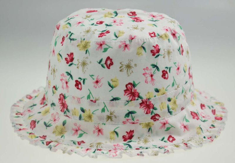 100% Cotton Kids Printed Customized Sport Hats Bucket Hats