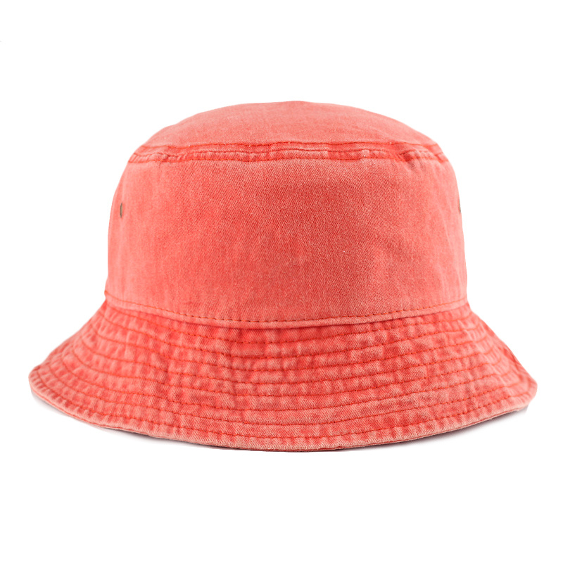 Wholesale Washed Cotton Bucket Hat Fisherman Hat