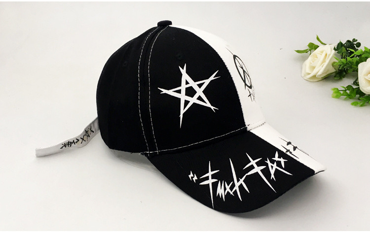 Wholesale Customized Trendy Hip Hop Printed Baseball Cap Sun Hat