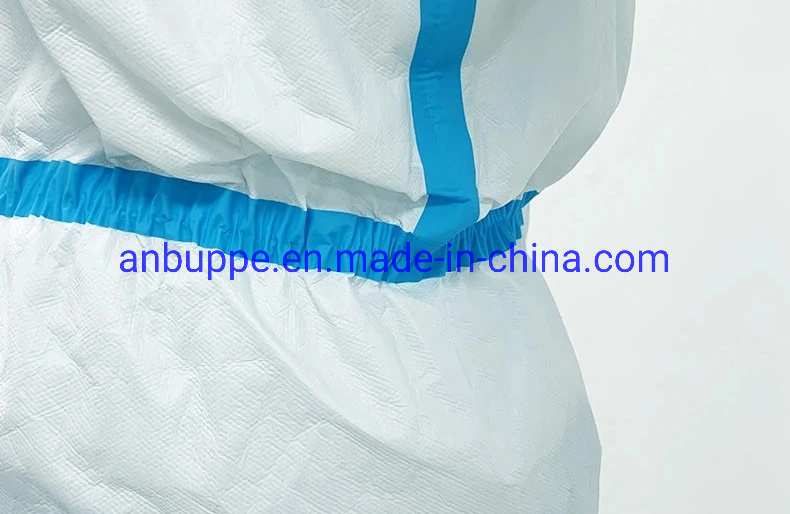 Sterilizing Medical Protective Coverall Disposable Protective Coverall in Stock
