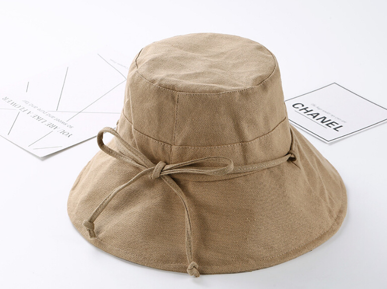 Beach Sun Fishing Bucket Hats Custom Design Cotton Caps Sun Protection Unisex Bucket Hats