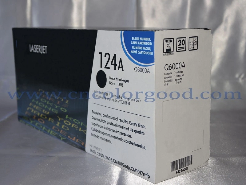 Original HP Toner Cartridge Q6000A Q6001A Q6002A Q6003A for HP Laser Printer 1600/2600/2605