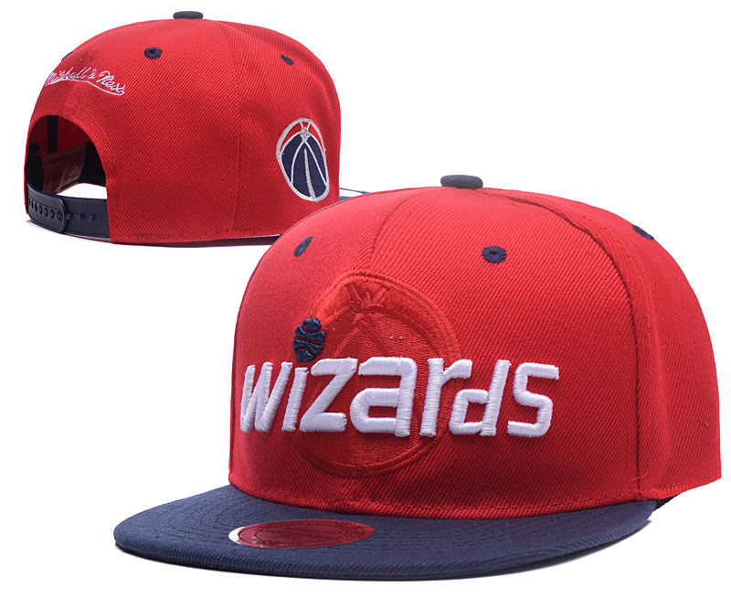 Washington Wizards Custom 6 Panel Structured Two Tone Sublimation Heat Printed Baseball Cap
