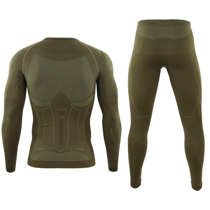 Army Military Outdoor Tactical Thermal Suits Sports Seamless Underwear Sets