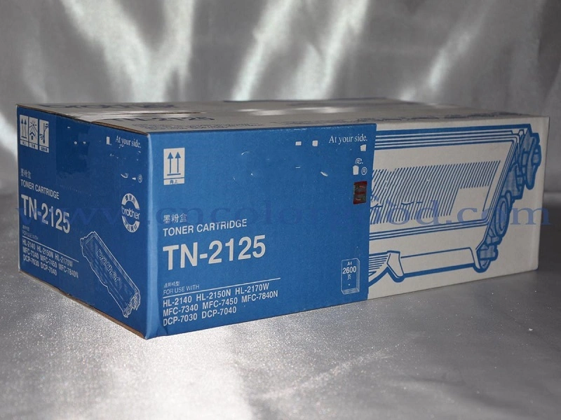 Wholesale Brand Black Toner Cartridge Tn2125 for Brother Printer Laser Cartridge