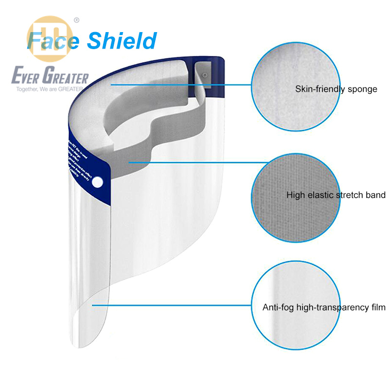 Customized Shield Full Face Shield for Anti Fog Face Shield