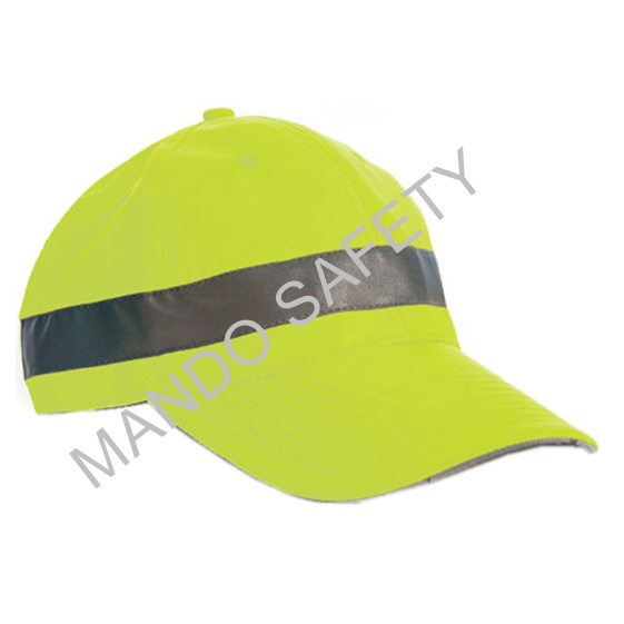 Reflective Fitted Snapback Bicycle Cycling Cap for Safe