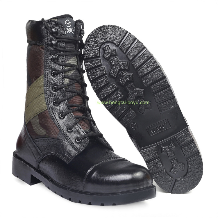 Breathable Military Boots, Black Military Boots, High Ankle Military Boots
