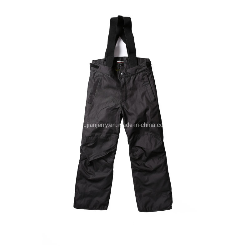 Outdoor Waterproof Children Pants Kids Trousers with Suspender