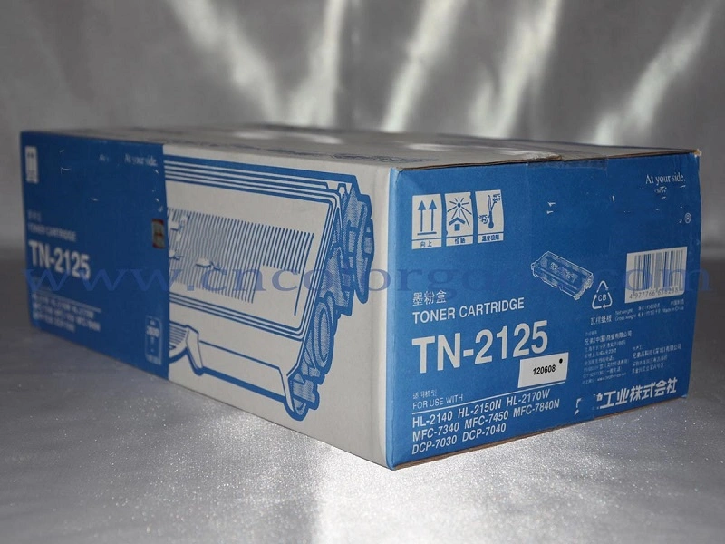 Wholesale Brand Black Toner Cartridge Tn2125 for Brother Printer Laser Cartridge