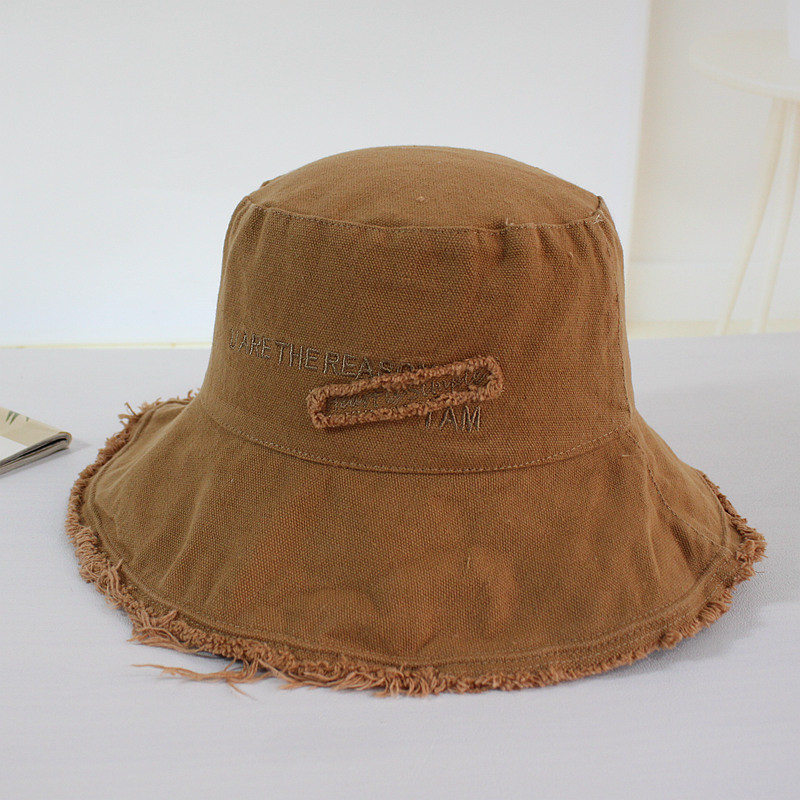 Wholesale Custom Fisherman Bucket Caps Cotton Fishing Bucket Hat with Custom Logo