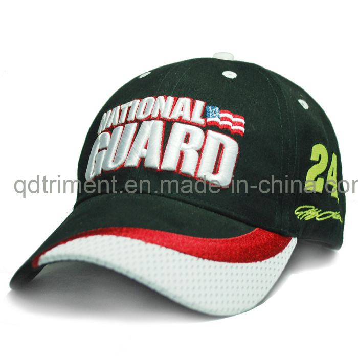 Canvas Embossed Embroidery Sandwich Sports Baseball Cap (TRB039)