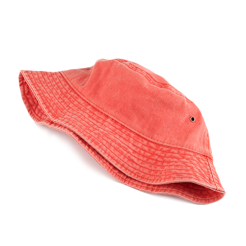Wholesale Washed Cotton Bucket Hat Fisherman Hat