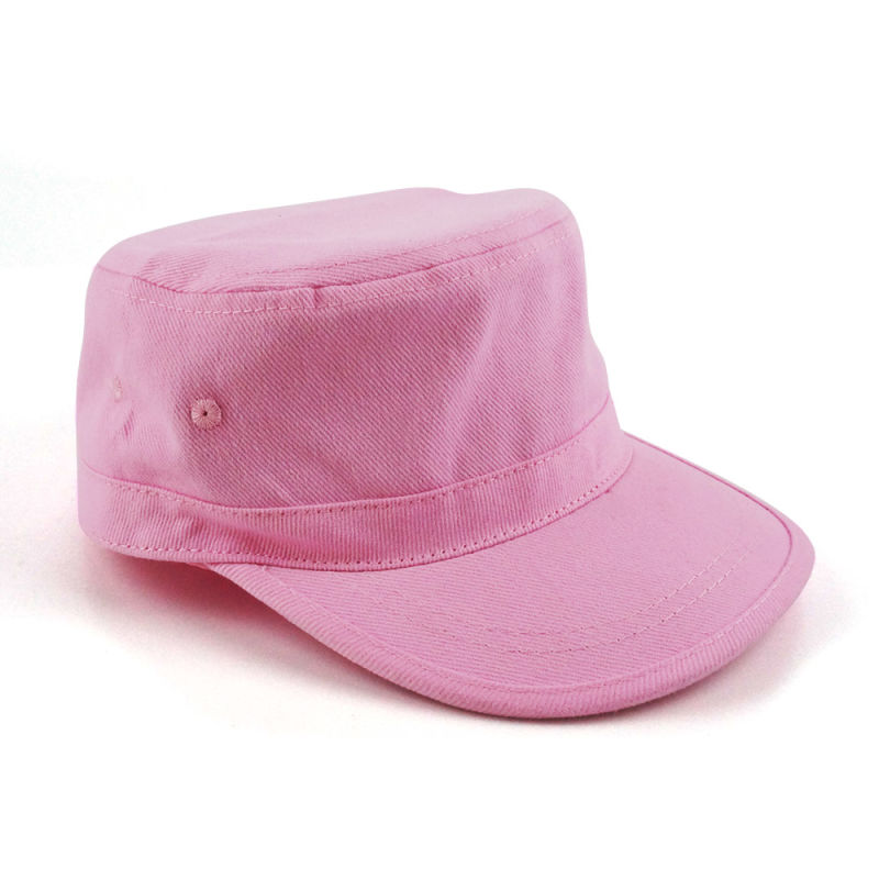 Custom Size Cap Pink Kid Hat Cheap Army Military Hat